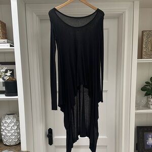 lululemon athletica Black Asymmetrical Sweater